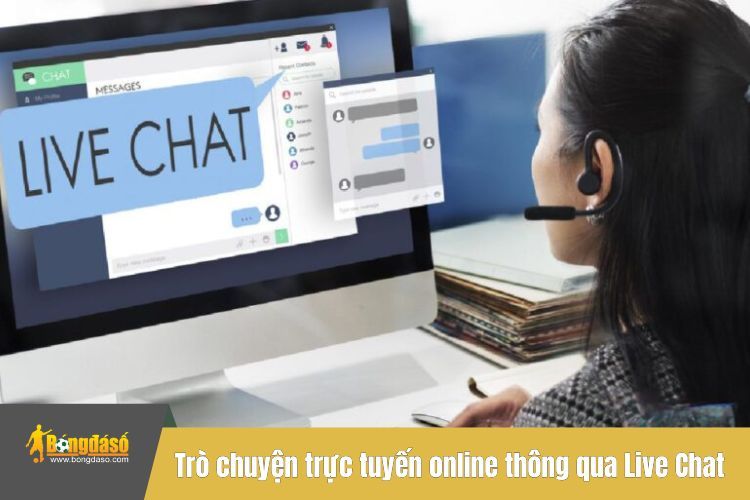 Trò chuyện trực tuyến online thông qua Live Chat